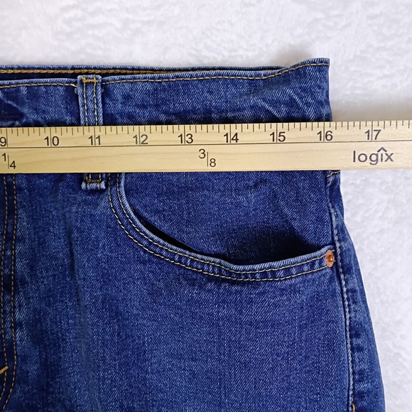 Levis 559 Relaxed Straight Jeans Mens W33 L30 Blue Denim Medium Wash Rare Tag - Picture 7 of 16